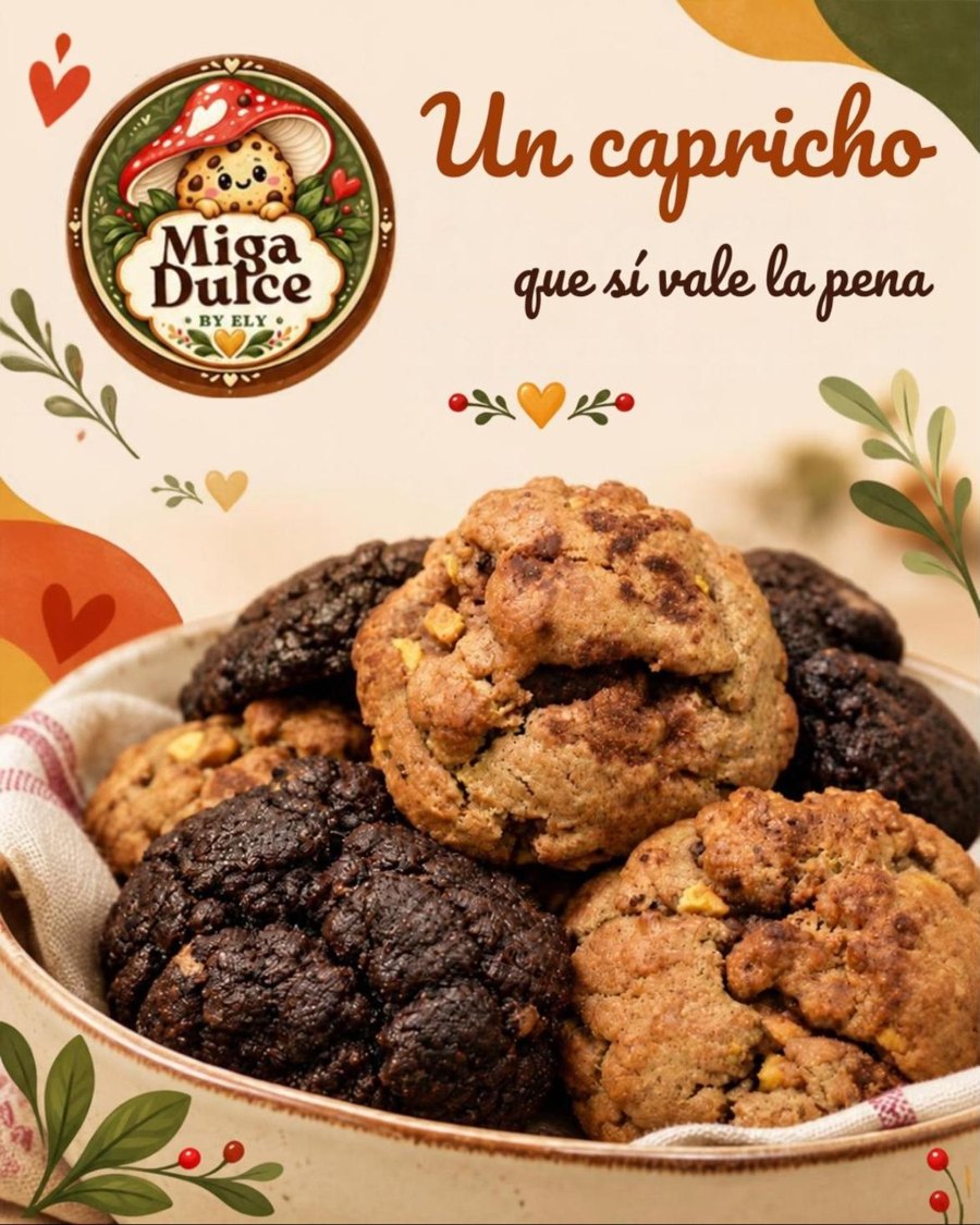 Tazón lleno de galletas, un capricho que sí vale la pena